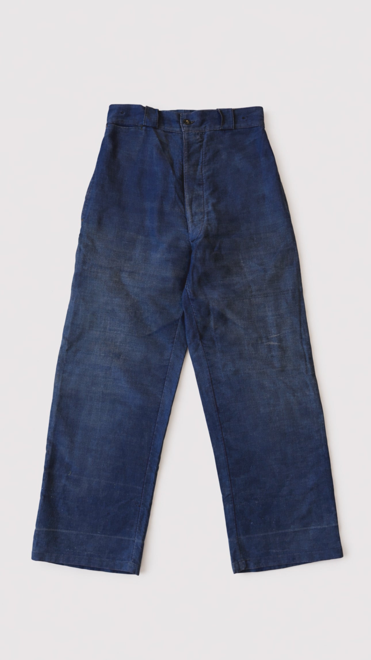 1960s French Moleskin Trousers