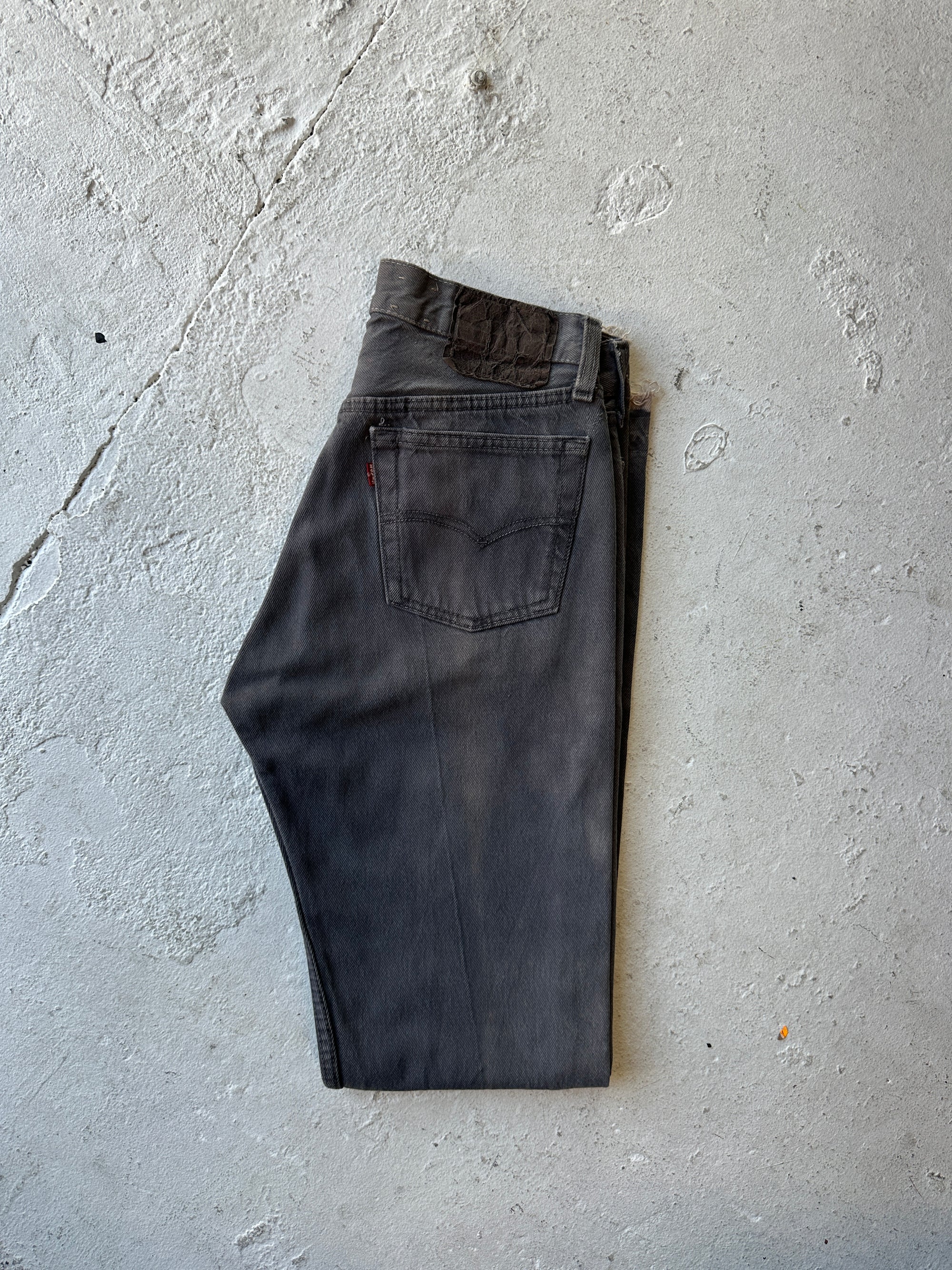 1980s Levi’s 501 Gray Jeans