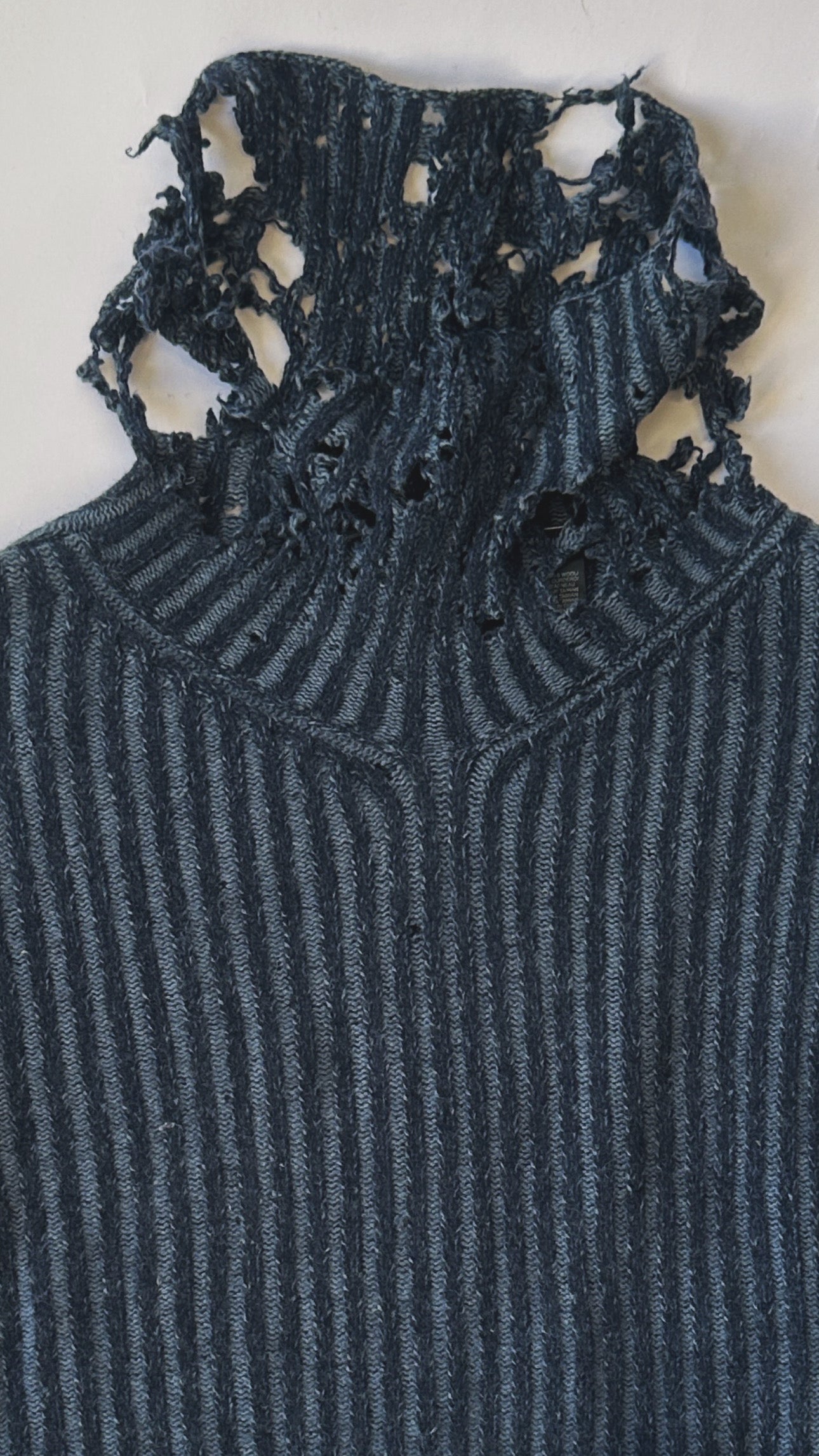 2000s DKNY Thrashed Sweater
