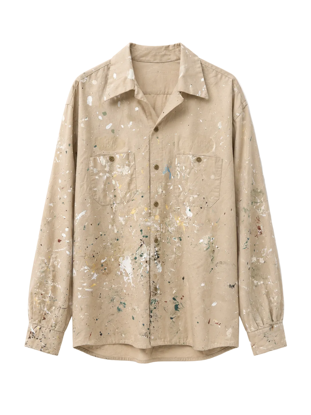 Paint Blasted Button Down