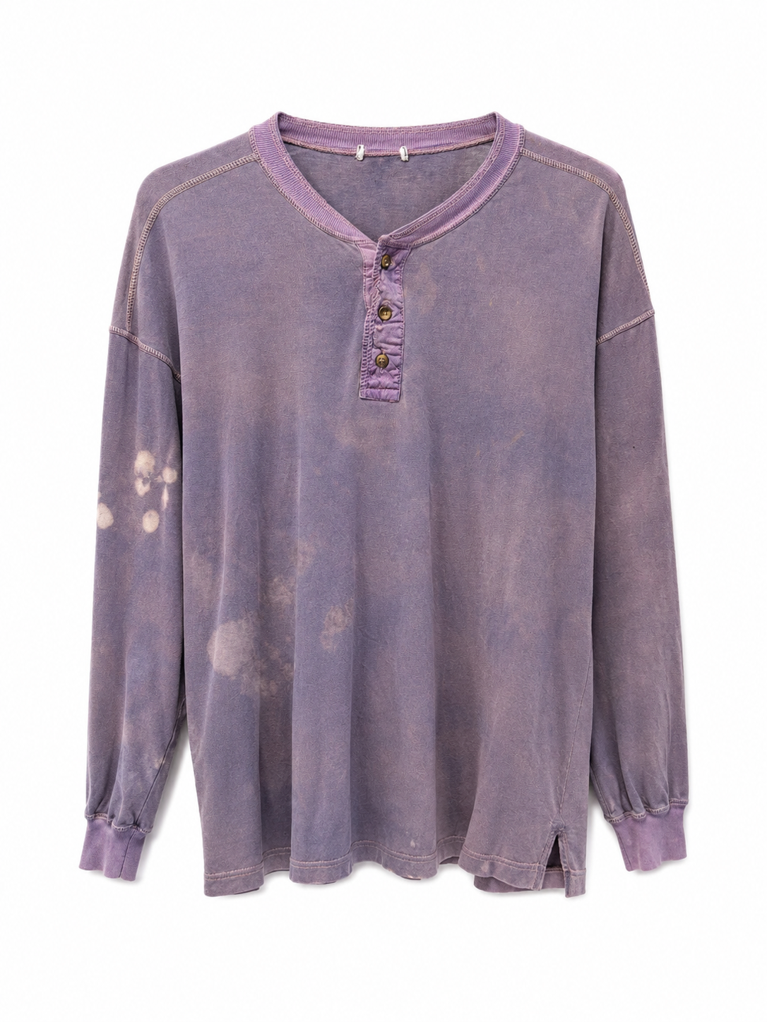 Faded Purple Henley