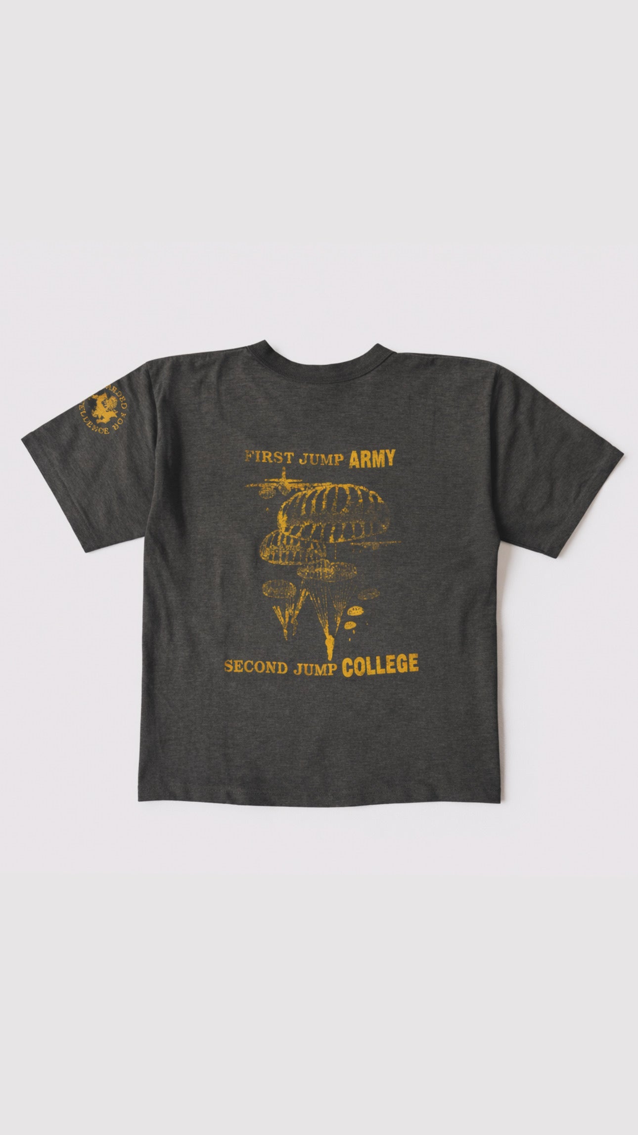 1990s Army Faded Black Tee