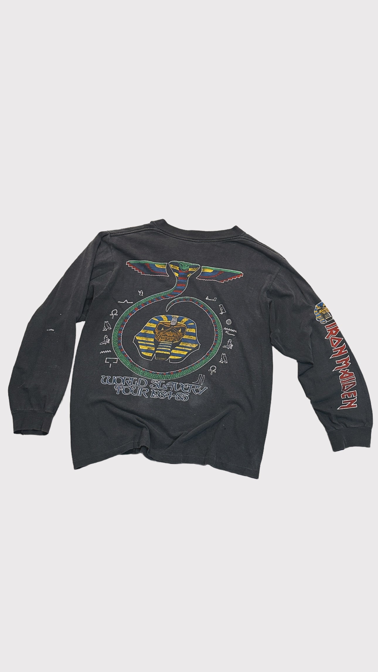 1984 Iron Maiden Longsleeve Tour Tee