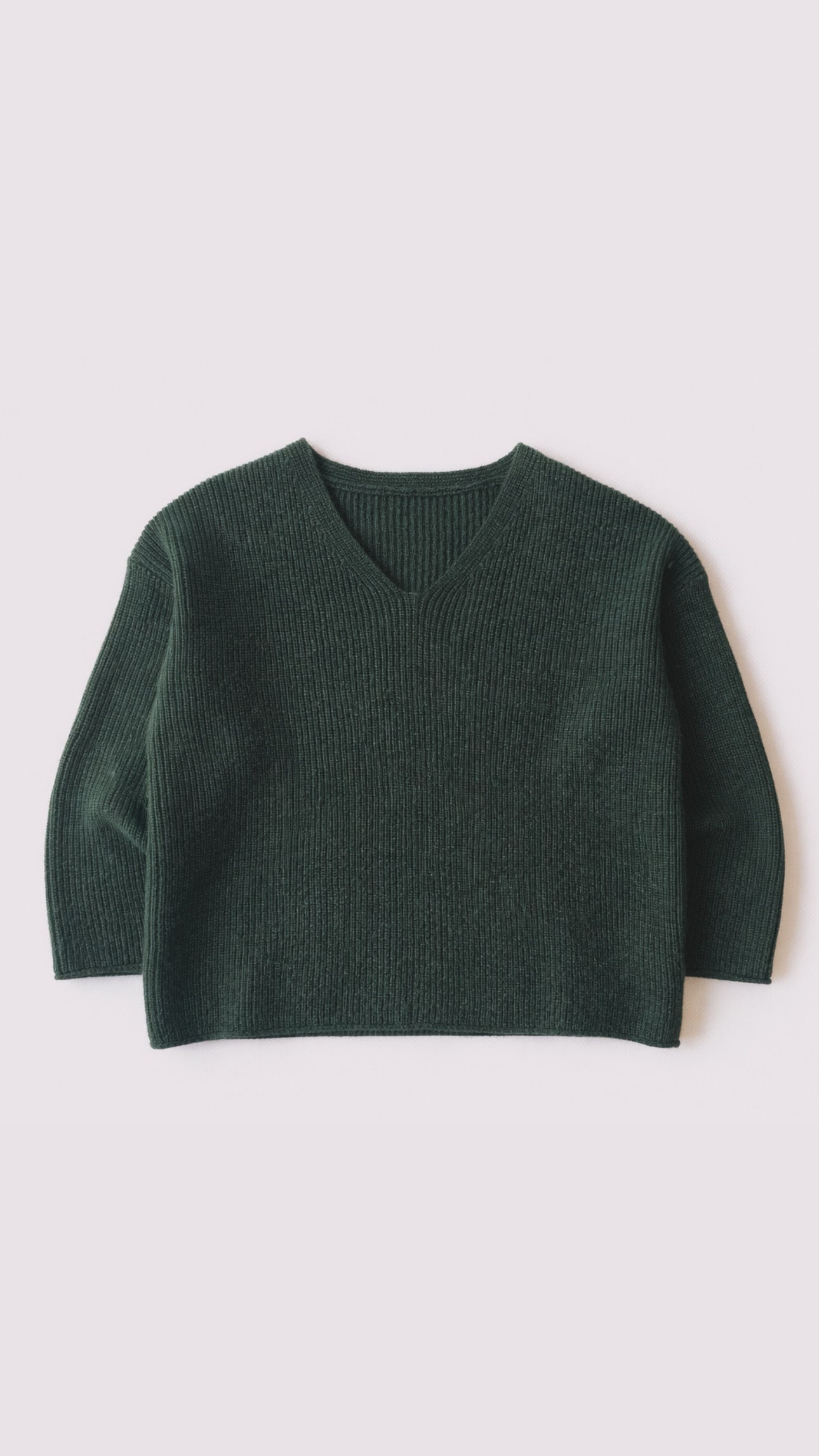 1980s Green Wool Sweater