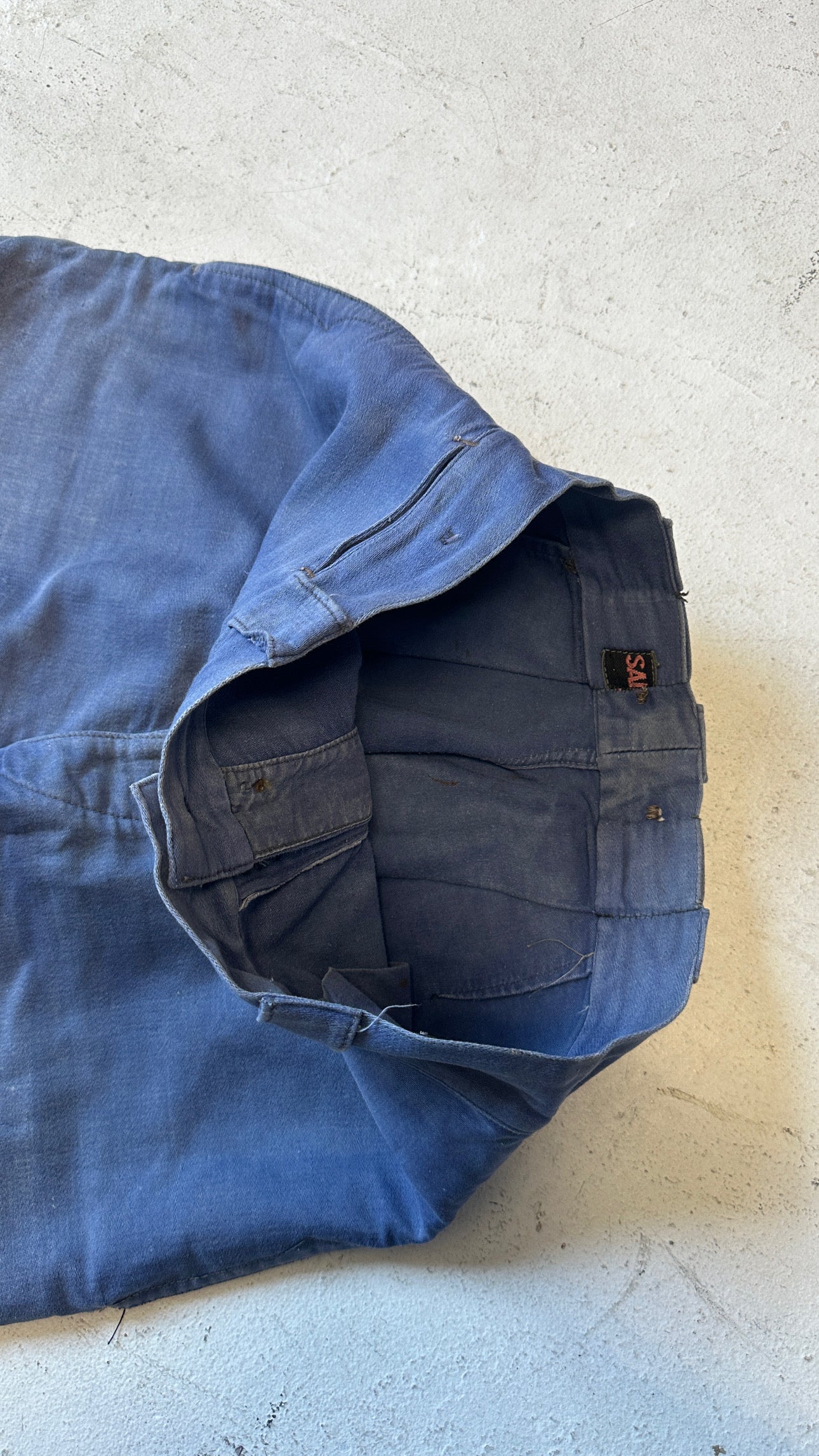 1960s French Moleskin Trousers