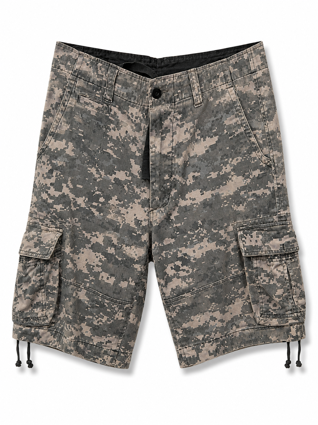 Digital Camo Cargo Shorts
