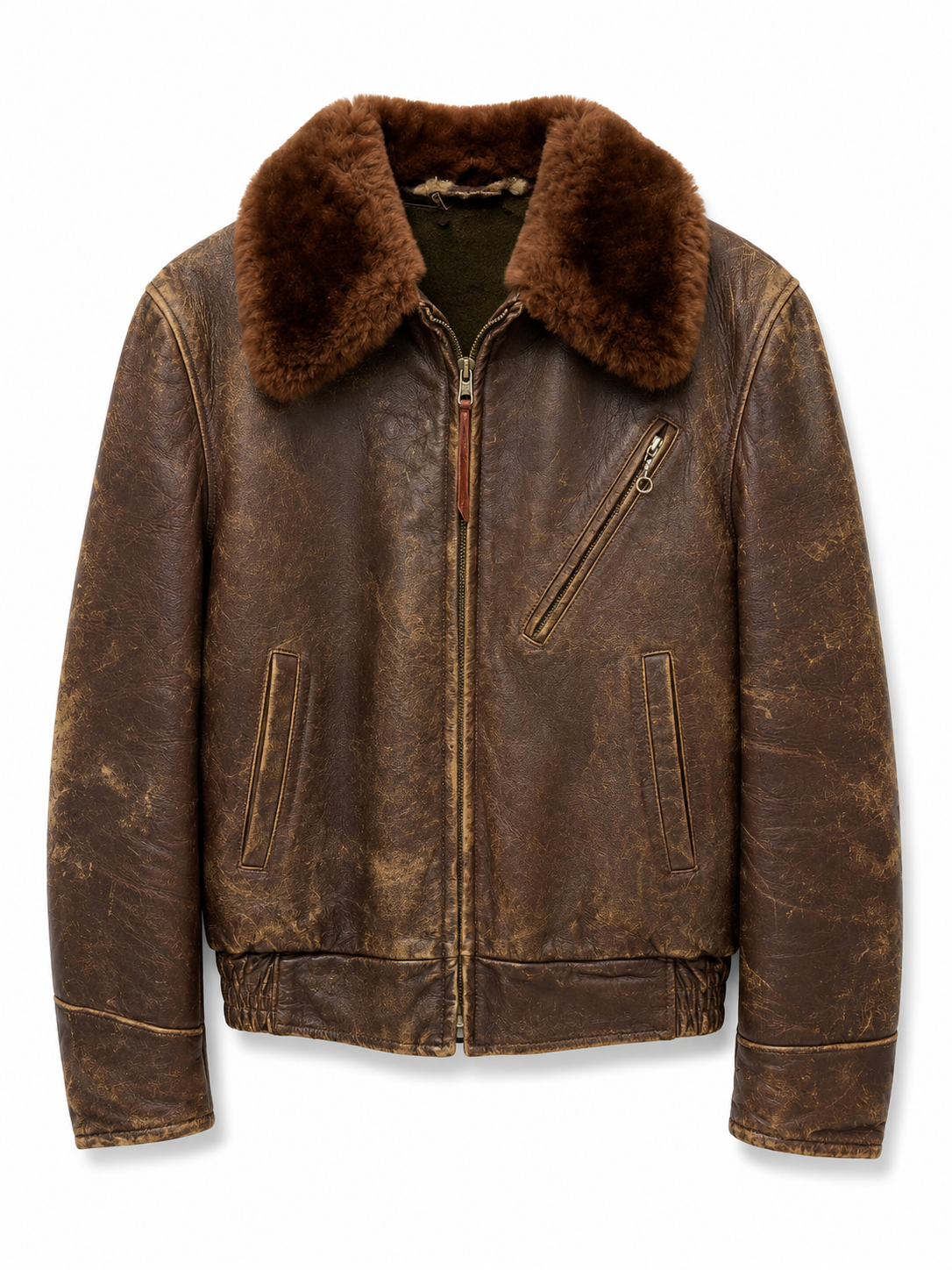 Deer Skin Leather Jacket