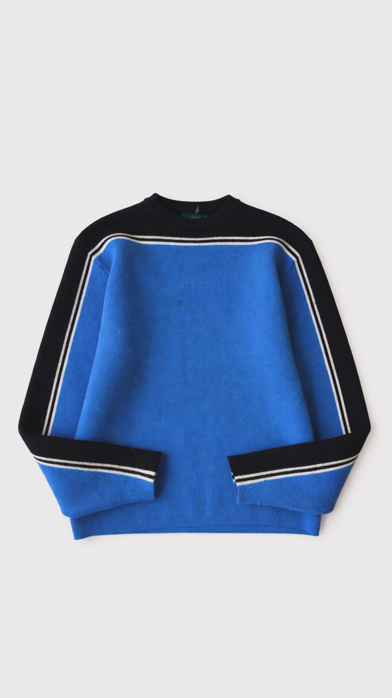 1990s J.Crew Striped Wool Sweater