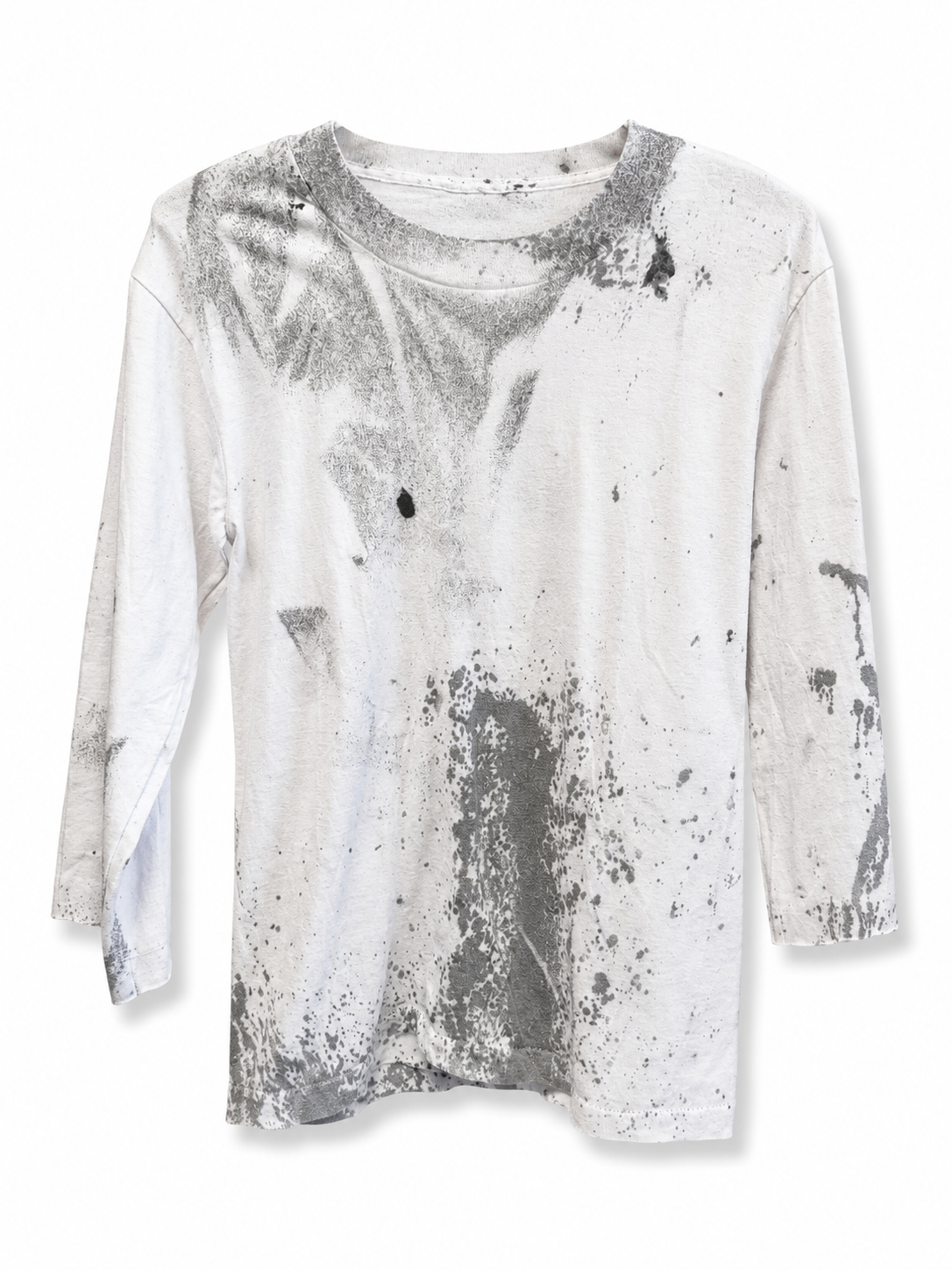 Painted White Tee
