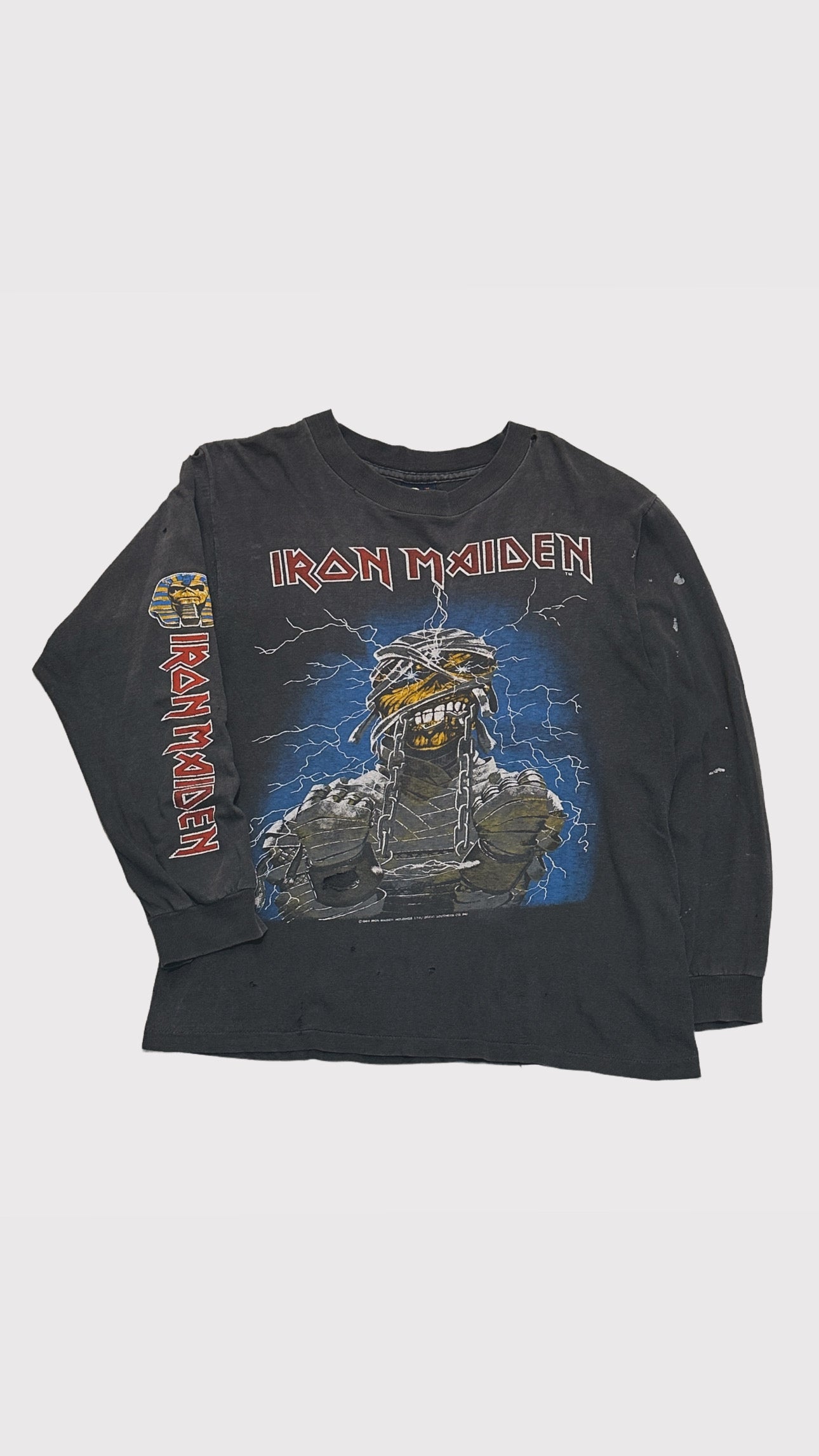 1984 Iron Maiden Longsleeve Tour Tee