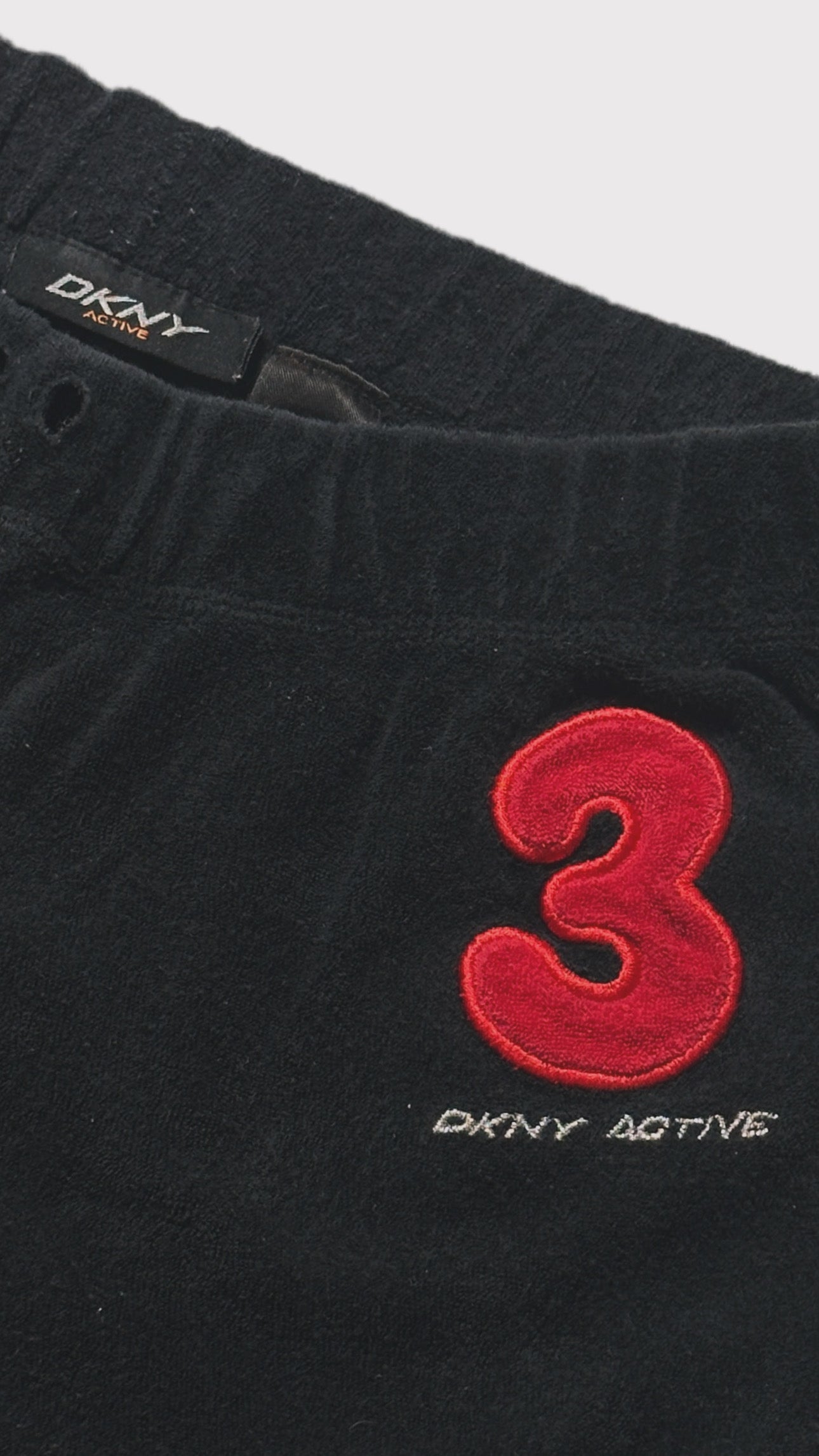 2000s DKNY Velour Capris