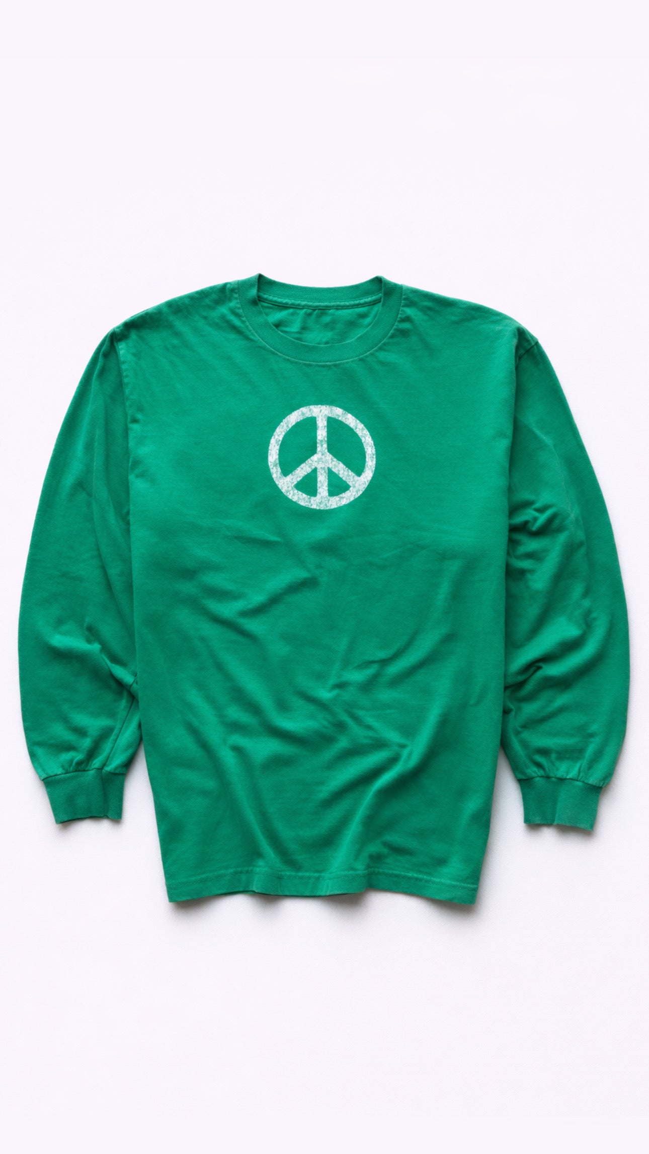Peace Logo Long Sleeve Tee