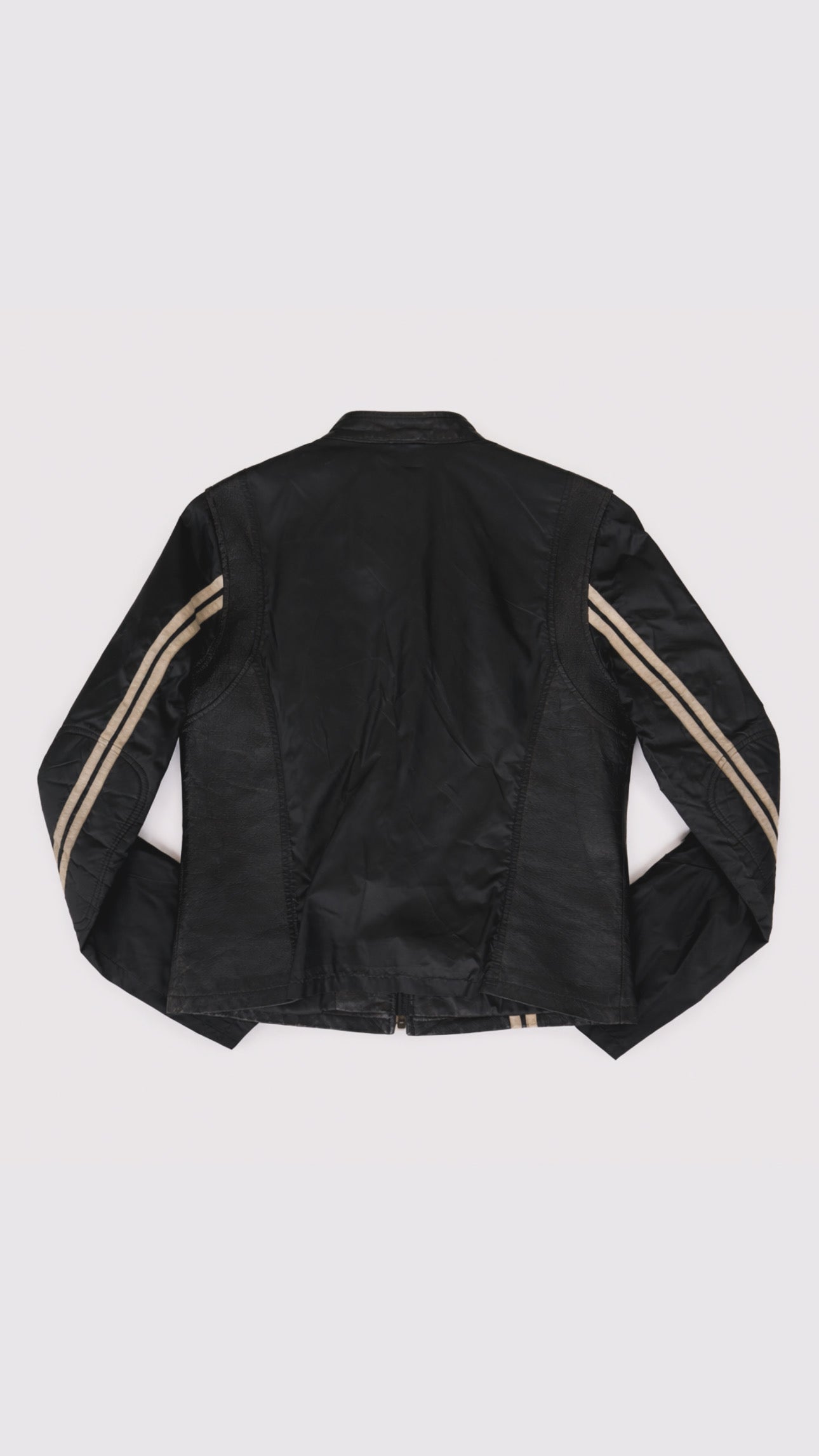 2000s Wilson’s Leather Nylon Racing Jacket