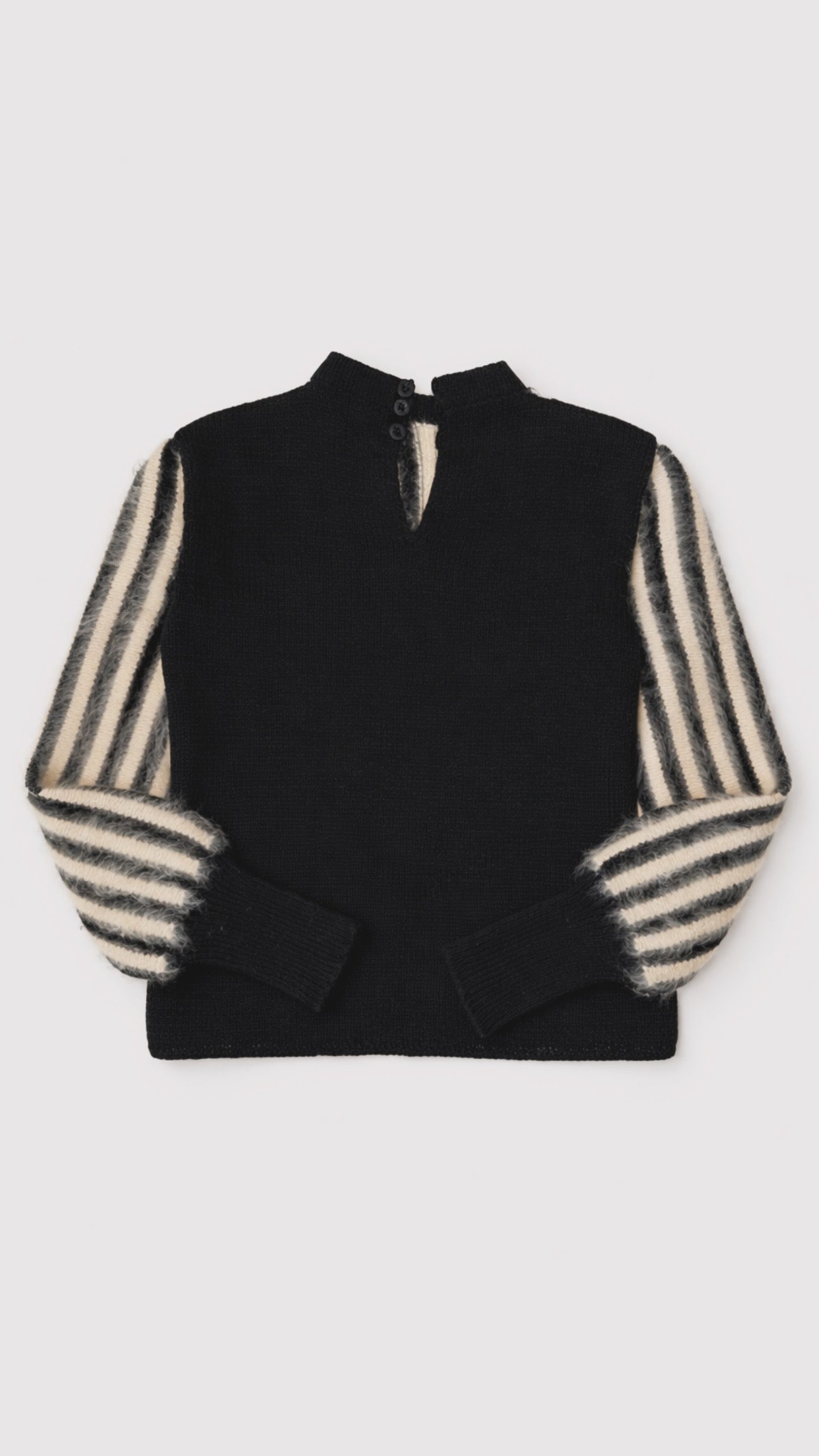 1970s Mohair Striped Sweater