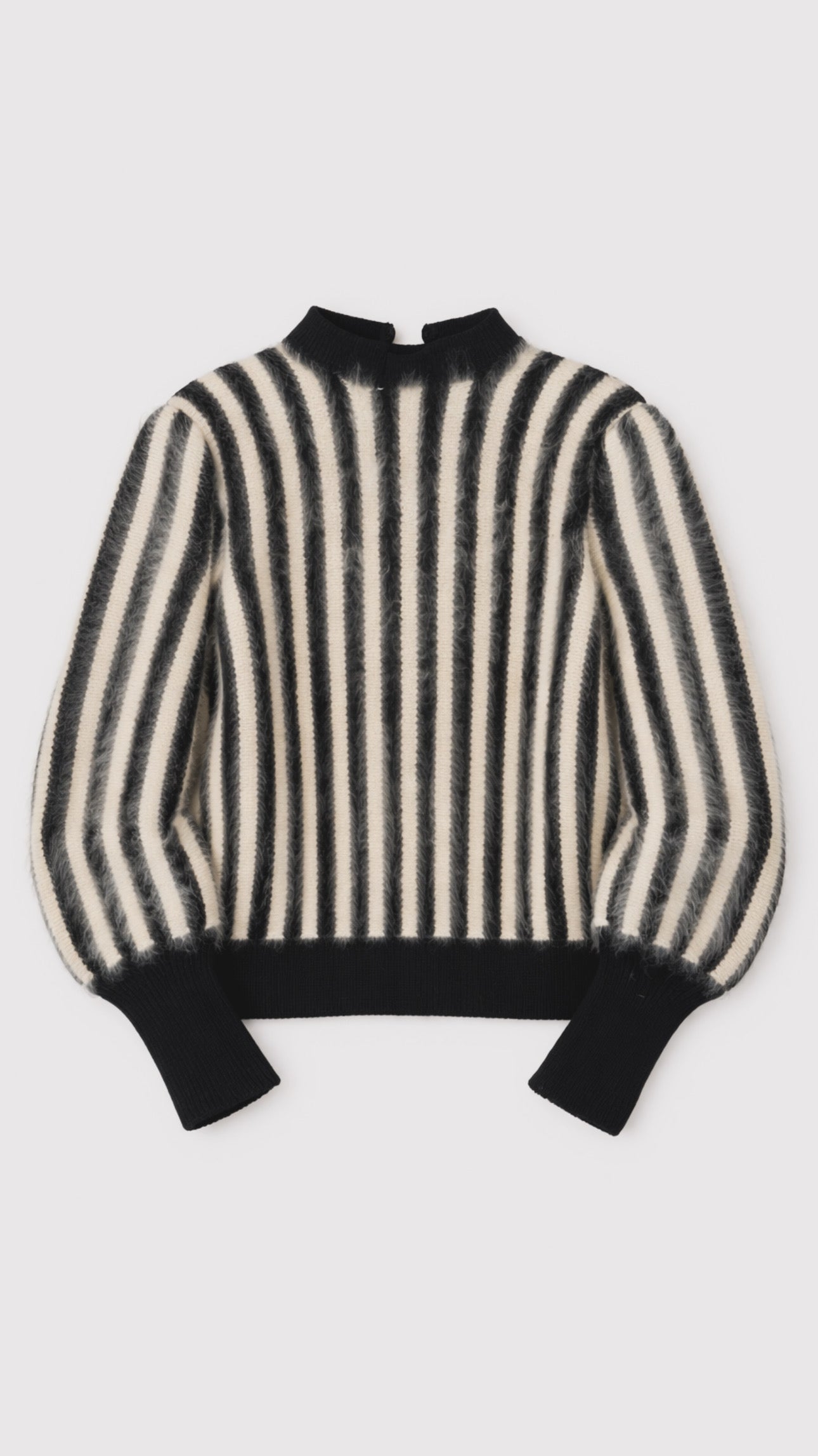 1970s Mohair Striped Sweater