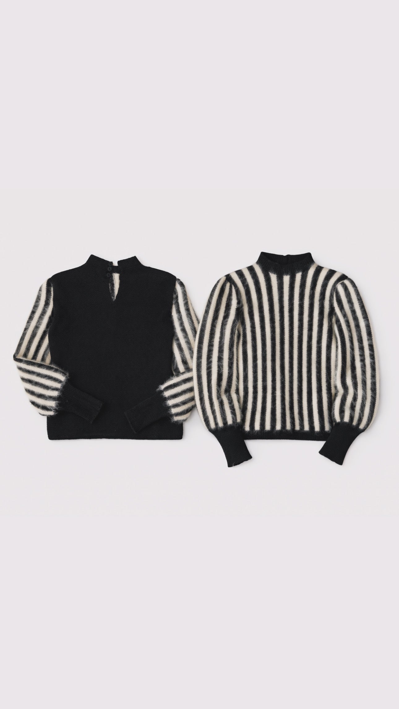 1970s Mohair Striped Sweater