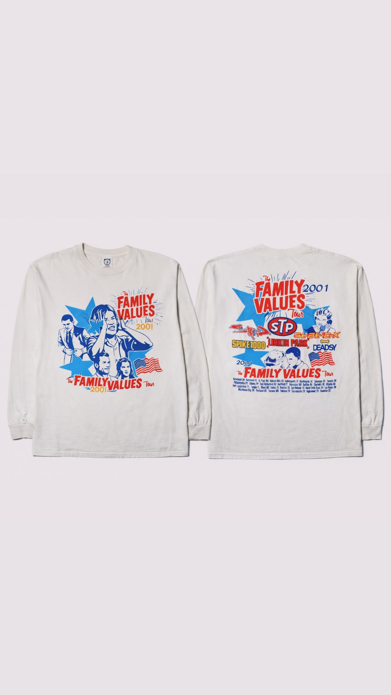 2001 Family Values Tour Tee