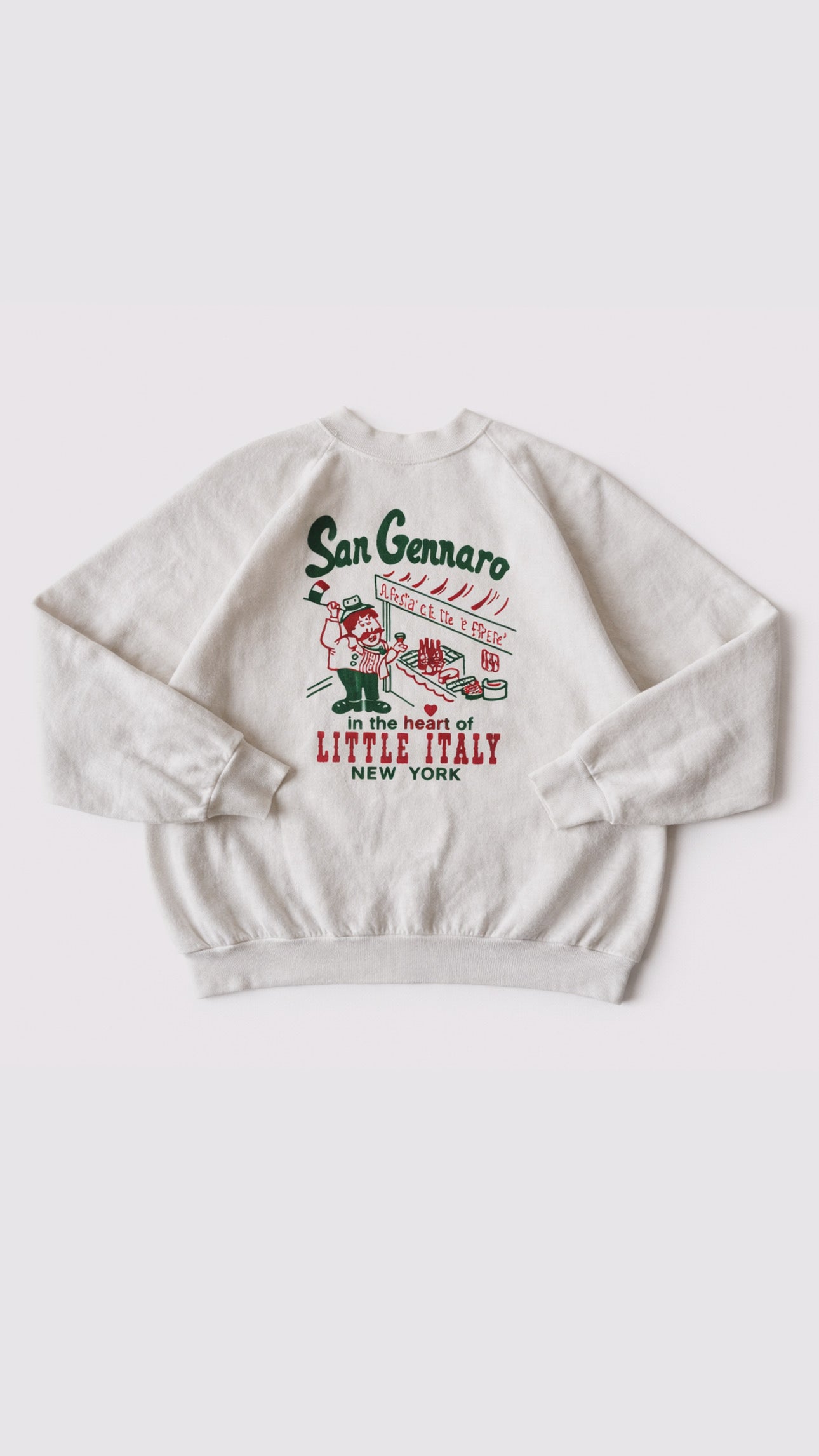 1990s Little Italy New York Crewneck