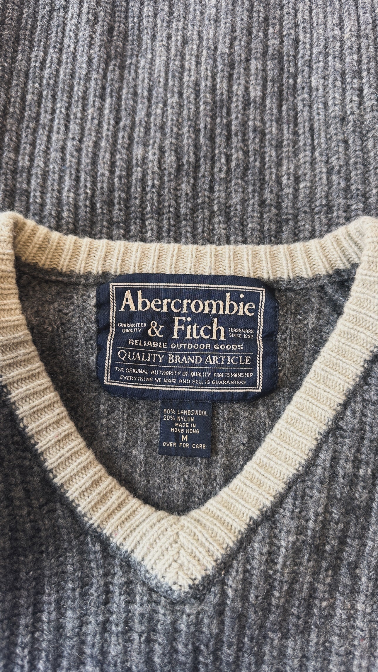 1990s A&F Lambswool Sweater