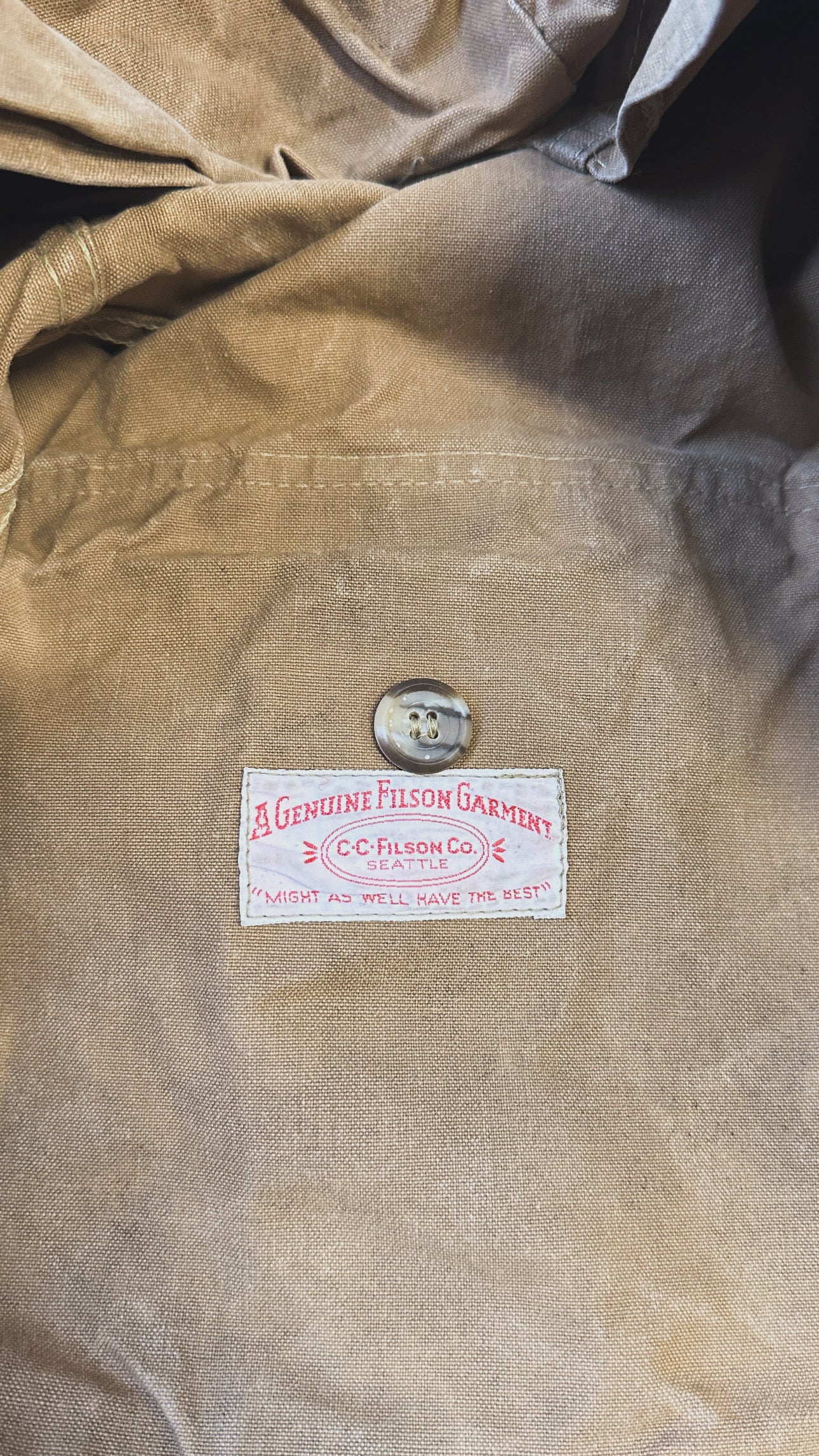 1940s Filson Waxed Hunting Jacket