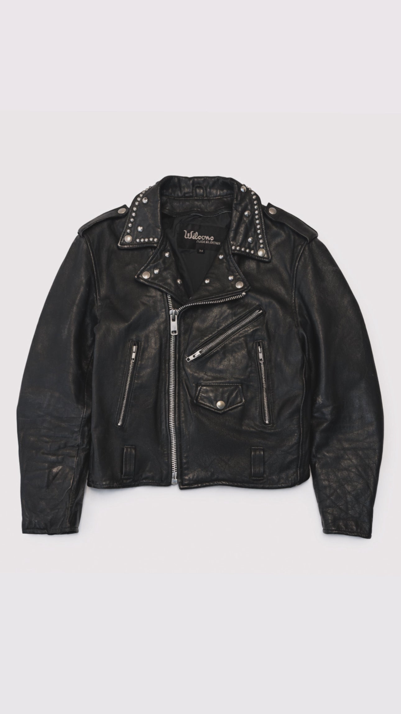 1980s Wilson’s Studded Biker Jacket