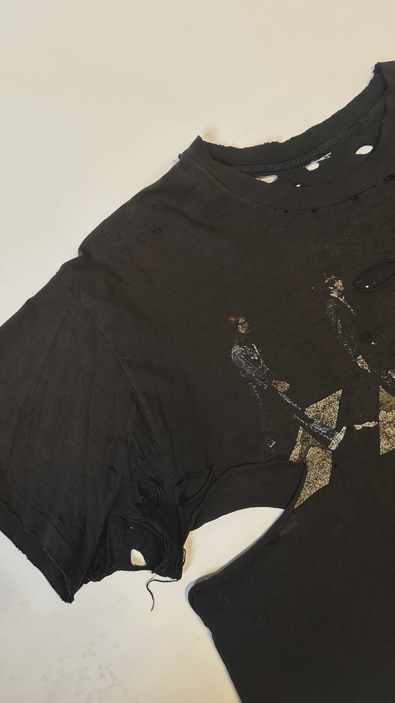 1990s The Beatles Abbey Road Thrashed Tee