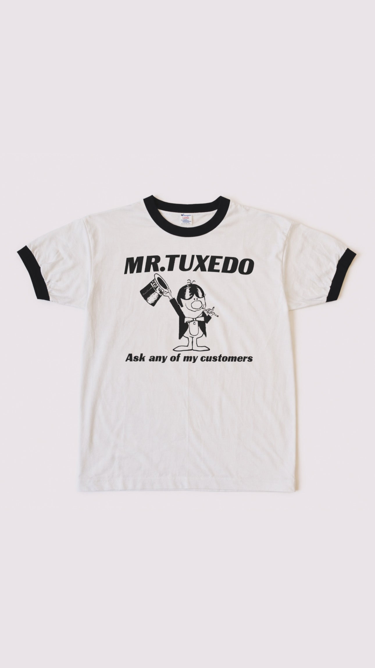 1980s Mr. Tuxedo Ringer Tee