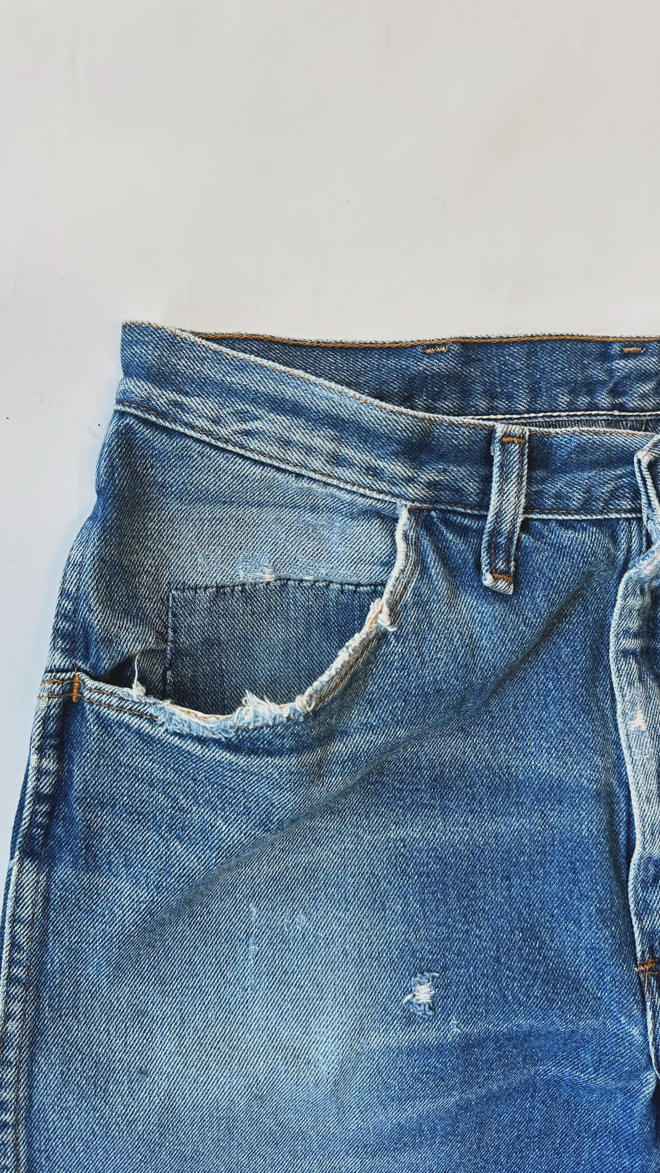 1990s Rustler Patched Jeans