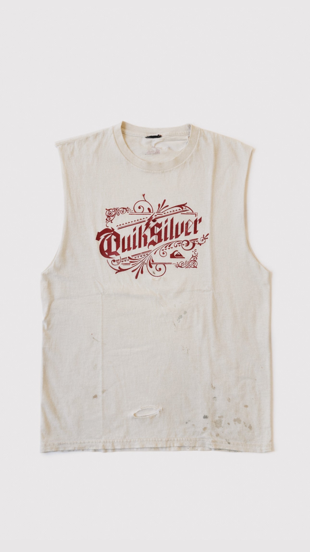 2000s Quicksilver Cut Off Tee